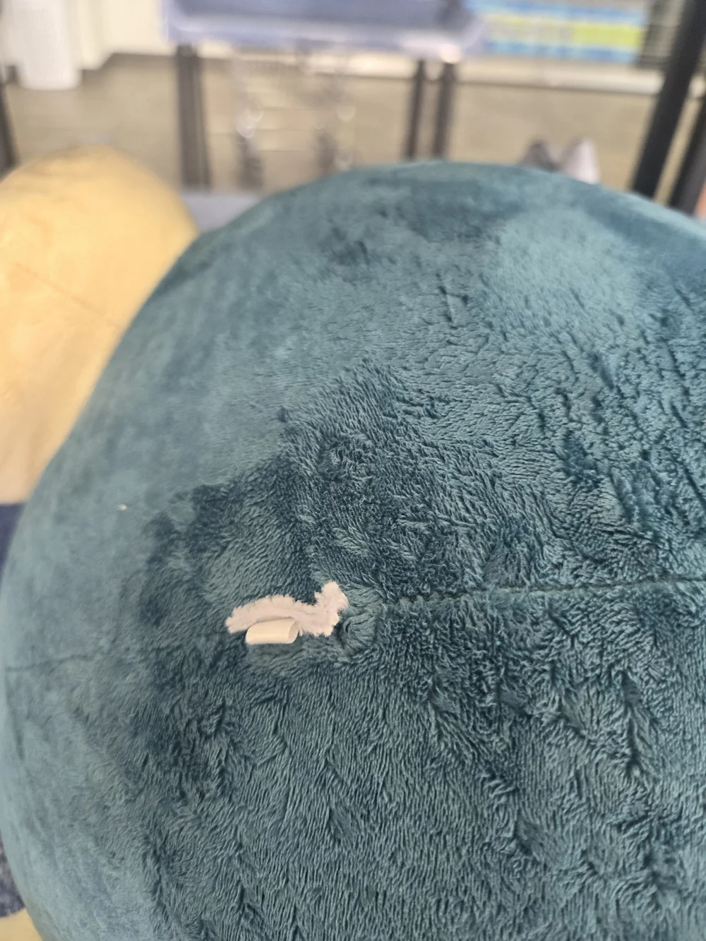 Snorlax-Inspired Plush Teal and Cream 18
